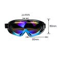 thumbnail image 3 of Wander Cloudly de esquí Protección UV Antivaho Hombres Mujeres Snowboard  Azul negro shamjiam Gafas de snowboard, 3 of 9