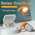 thumbnail image 2 of 1 Paire de Bouchons d'Oreilles de Natation Ergonomiques Confortables Portables Imperméables Protection Auditive Réutilisables Unisexes Réduction de Bruit Bouchons d'Oreilles en Silicone Accessoires Supplémentaires, 2 of 7