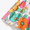 thumbnail image 3 of PatPat Floral Girl Dress Toddler Girls Summer Dresses Ruffled One Piece Sleeveless Strap Dress, Multicolor, 18M-6Y, Clearance, 3 of 6