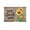 Brown Yellow Black, variant on Spring Sunflowers Sun Shade Sail 6.5'x10' Rectangle Outdoor Shade Canopy, Bee Beige Farm Country Rustic Porch Shades Outdoor Sun Blocking Screen, Sunshade Cloth Covers for Patio/Deck/Garden