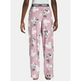 thumbnail image 4 of Mickey and Minnie Mouse Women’s Velour Sleep Pants, Sizes XS-3X, 4 of 6
