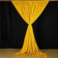 thumbnail image 2 of Efavormart 20ft x 10ft Gold Spandex Party Wedding Backdrop Photography Background Fabric Photo Booth Backdrop Studio Background, 2 of 11