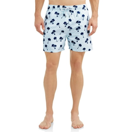 Endless Summer Men's Printed Volley 5.5 Inch Swim Shorts. Up to size