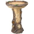 thumbnail image 1 of Comedero para pájaros, comedero para pájaros de jardín, herramienta para beber de resina natural, artesanía decorativa, comedero para pájaros, 1 of 5