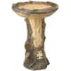 thumbnail image 1 of Comedero para pájaros, comedero para pájaros de jardín, herramienta para beber de resina natural, artesanía decorativa, comedero para pájaros, 1 of 5
