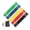 luminous-color, variant on bestolf 5Pcs Resistance Bands Set Multi-Level Resistance Elastic Fitness Bands Exercises Rehabilitation Yoga Bands