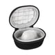 thumbnail image 5 of Estuche de viaje para relojes, caja de almacenamiento individual para relojes, 1 ranura, resistente al desgaste, portátil y rígido Negro, 5 of 9