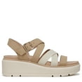 thumbnail image 3 of Dr. Scholl's Women's Nice Day Max Sun Wedge Sandal Light Sand Smooth 9.5M, 3 of 9