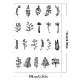 thumbnail image 4 of Pegatinas Tatuaje para Dedos Tatuajes Temporales Flores Impermeables 10 Uds., 4 of 9