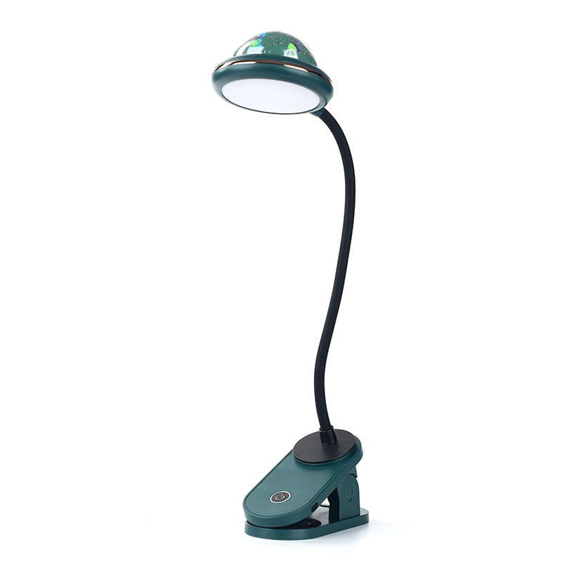 Children's Clip Desk Lamp, Clampable LED Dimmable Table Lamp with Star, Rechargeable Lamp with Touch and Flexible Arm, USB Bedside Lamp for - Walmart.com
