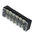 thumbnail image 3 of Terminal Strip Block, Anti Corrosion 4Pcs Copper Conductor Large Current Terminal Block Strip  for Lighting 3 Positions,4 Positions,5 Positions,6 Positions, 3 of 7