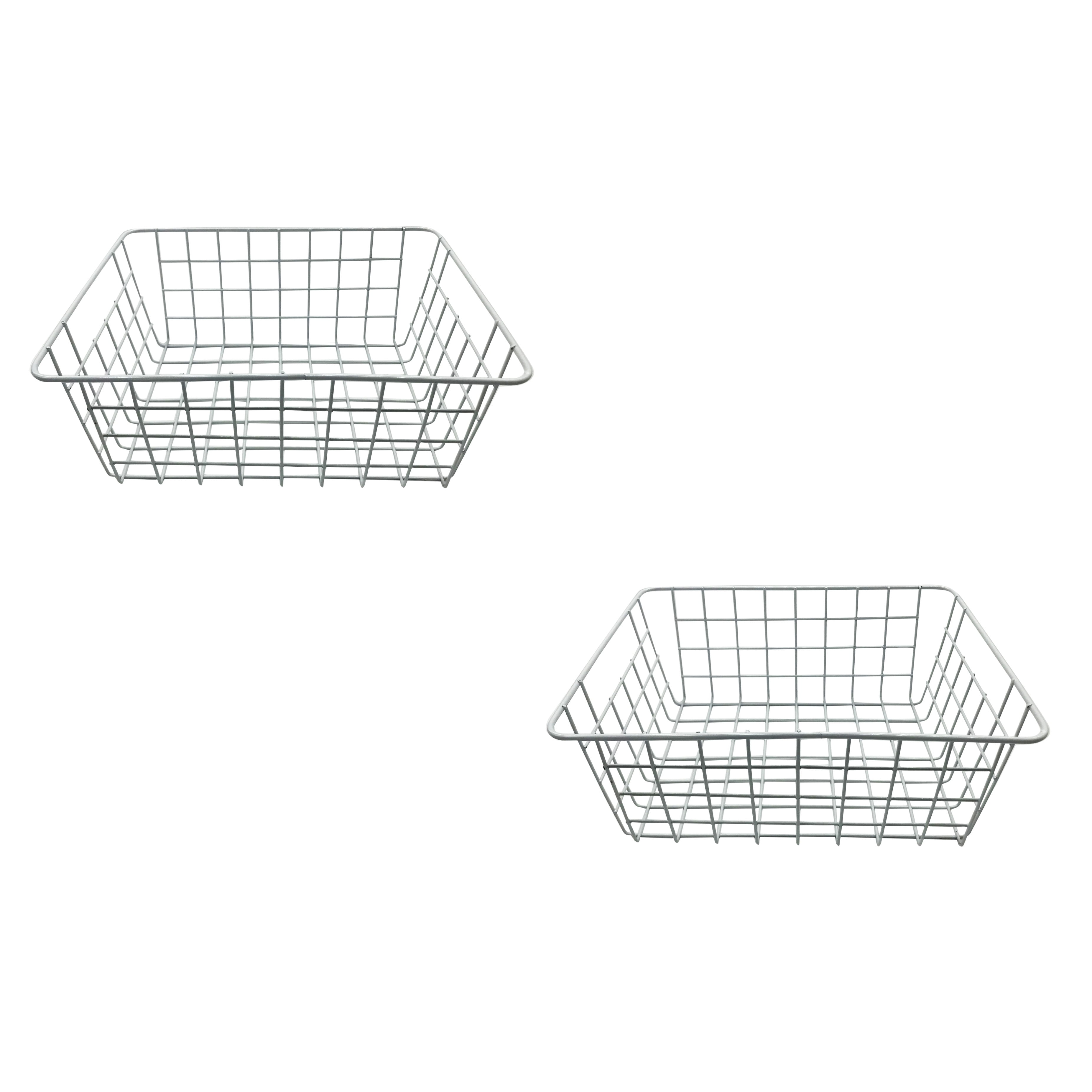 perfrom Metal Storage Baskets,Wire Organizer Storage Bin Basket,Iron