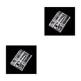 thumbnail image 2 of Paquete de 2 piezas de herramientas de costura Inteprter con cremallera invisible plata, 2 of 6