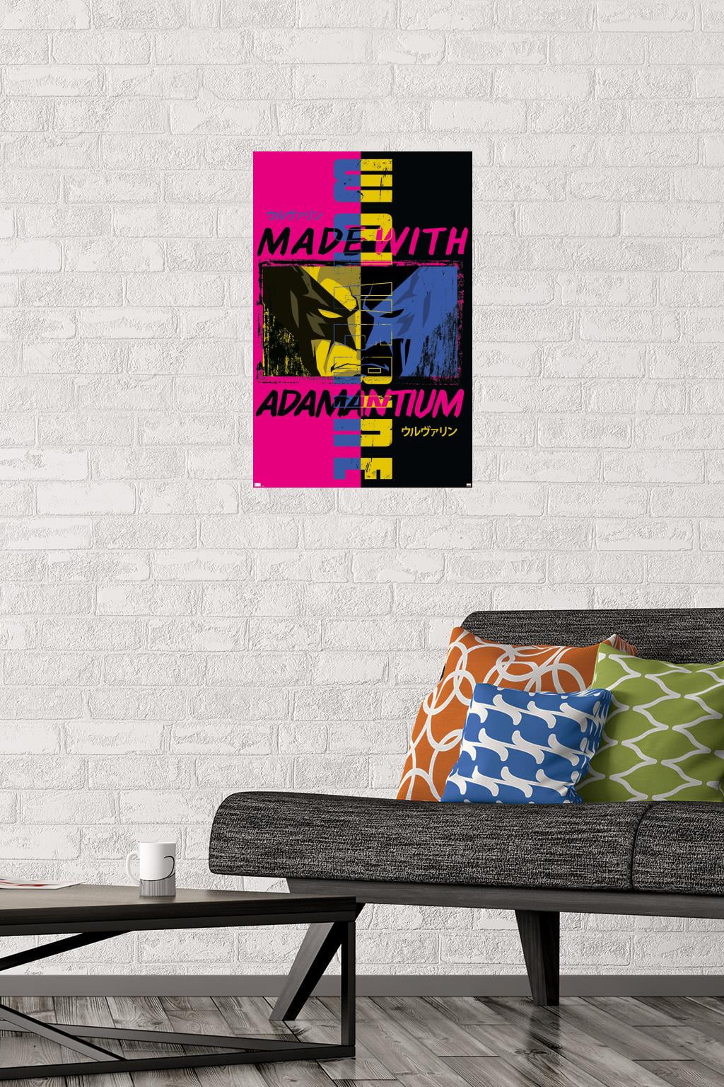 Marvel Comics - Wolverine - Made With Adamantium Wall Poster, 14.725" x 22.375"