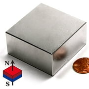 CMS Magnetics® 250 lbs 2"x2"x1" Neodymium Block Magnet