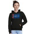 thumbnail image 4 of DR Dominican Republic Demand Respect Hoodie Sweatshirt Women Men Brisco Brands S, 4 of 5