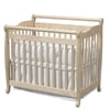 DaVinci Emily Mini 2-in-1 Convertible Wood Baby Crib in Natural