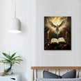 thumbnail image 3 of COMIO  Christian Canvas Wall Art Living Room Wall Decor Canvas Prints Pictures of Crosses Bible Dove Religious Paintings, 3 of 4