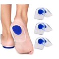 thumbnail image 1 of 3 pares de copas de Gel para el talón, inserciones para fascitis Plantar, almohadillas de Gel de silicona para el talón para el dolor del talón X1551 Hy, 1 of 5