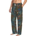 thumbnail image 2 of Balery Deers In The Forest 1 print Men's Pajama Pants,Ultra Lightweight Pjs,Lounge Pant-X-Large, 2 of 9
