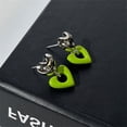 thumbnail image 4 of Minnieouse 1 par de pendientes con forma de corazón para mujer, pendientes para adolescentes, joyería nupcial para boda, regalos personalizados para Ropa, zapatos y accesorios Miscelánea Minnieouse AP010949-00, 4 of 6
