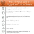 thumbnail image 6 of 24-INCH EXTRA DEEP POCKETS -RV King Egyptian 1000-TC Cotton 6-PC Sheet Set with 1 Fitted Sheet, 1 Oversized Flat Sheet 4 Pillowcases - Teal Blue, 6 of 7