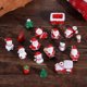 thumbnail image 3 of Adornos navideños de Año Nuevo Decoraciones de jardín Adornos de micropaisaje, 20 piezas, Verde-- Sailing Electrónica, 3 of 3
