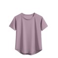 thumbnail image 5 of Yoga Tops Sportswear Woman Gym Shirts Breathable Quick Dry Short Sleeve Workout T Shirt Jogger Running  Yogawear Pilates, 5 of 19