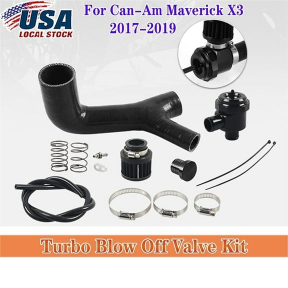 Fits For Can-Am Maverick X3 Turbo Blow Off Valve Kit BOV XRS XRC XMR XDS R 2017