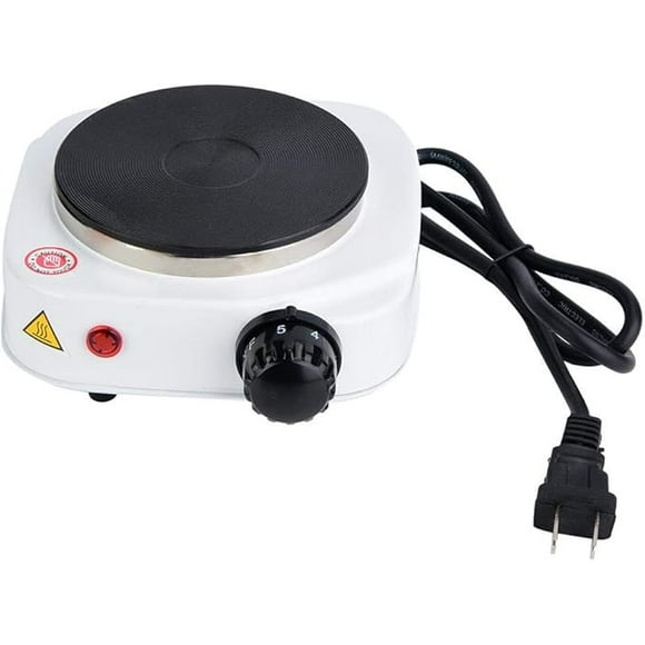Mini Stove, Electric Single Burner, Compact and Portable, Adjustable Temperature Hot Plate, 500W Multifunctional Home Heater