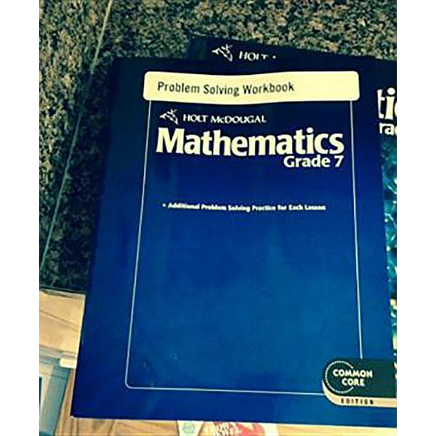 Holt McDougal Mathematics: Holt McDougal Mathematics : Problem Solving