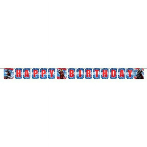 Avengers Party Decorations - Avengers Birthday Banner - Marvel Super Hero Decorations
