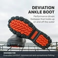 thumbnail image 3 of Grundens Men's Deviation 6-Inch Durable Waterproof Ankle Boot, Anchor, Size 13, 3 of 5