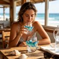 thumbnail image 4 of SLYNSHome Stemless Wine Glasses Beach Themed, Coastal Home Bar Accessories Water Glass, Marine Animal Design Drinkware For Ocean Life Enthusiasts, 4 of 6
