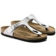 thumbnail image 4 of Sandalias tipo chancleta Birkenstock Gizeh BS Birko-Flor plateadas, 4 of 9