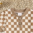thumbnail image 6 of TOWED22 Baby Boy Tractor Print Summer Clothes Short Sleeve T-Shirt Shorts 2 Piece Outfit Khaki,9-12 M, 6 of 7