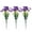 Purple, variant on Artificial Flowers for Outdoors, 3 Bundles Eucalyptus Flower Multicolor Silk Flower Spring Summer Decoration, 14'' Artificial Outdoor Flowers for Home Planter Porch Patio Yard Decor