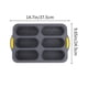 thumbnail image 3 of Pisexur Batería de cocina Moldes de silicona para baguettes de pan, 6 conexiones, moldes de silicona para hot dogs, molde antiadherente para hornear, herramientas pa para la cocina del hogar, 3 of 6