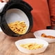 thumbnail image 3 of Nvzi 100PCS Air Fryer Disposable Paper Liner, Food Grade Non-Stick Air Fryer Parchment Paper Liners Round, Air Fryer Liners Baking Paper for Baking Roasting Microwave (100, White), 6.3in, 3 of 5