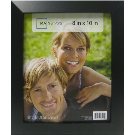 - Mainstays 8x10 Wide Wood Frame, Black