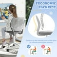thumbnail image 4 of Yardi Yarda Ergonomic Children Study Chair with Adjustable Height-Gray, 4 of 8