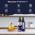 thumbnail image 4 of Vitamatic Liquid Biotin & Collagen Drops – 50,000 mcg – 2 fl oz Supports Healthy Hair Growth, Glowing Skin & Strong Nails – for Women and Men, 4 of 10