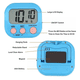 thumbnail image 4 of 4 Temporizador Cocina  Bloosom Digital Huevo Timer Cronómetro Alarma Verde, 4 of 5