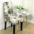 thumbnail image 2 of Chair Covers for Dining Room Set of 6,Stretch Spandex Parsons Chair Slipcovers 6 Pack,Removable Washable Chair Protector for Kitchen,Diner,Party,Wedding, 2 of 6