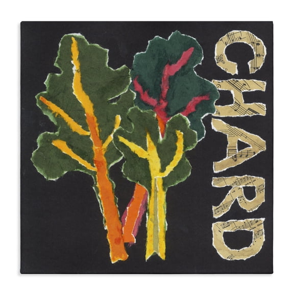 Stupell Industries Rustic Lodge Chard Leafy Vegetable Canvas Art, 17 x 17, by Nancy Overton