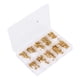 thumbnail image 4 of 280 Uds tuerca moleteada de latón inserto roscado sujetadores empotrados M2 M2.5 M3 Kit surtido, 4 of 8