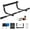 black, variant on Fitness Trainer for Home Gym Portable | Pull Up Bar for Doorway | Thickened Steel Max Limit 440 lbs Upper Body Workout Bar | Multi-Grip Strength for Doorway | Indoor Chin-Up Bar