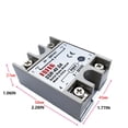 thumbnail image 4 of ziyahi Temperature Controller Relay Digital Electronic Probe Easy to Use Replacement REX-C100 SSR40DA Measurement Tool, 4 of 6