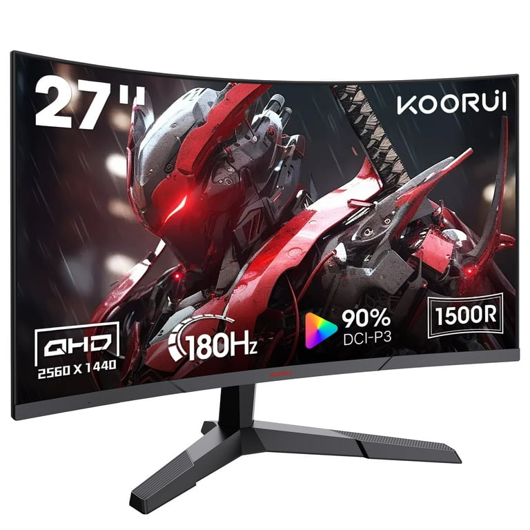 KOORUI 27インチ モニター 2560×1440/VA/144Hz/1ms Amazon.co.jp: KOORUI 27インチ ゲーミングモニター WQHD 2560×1440/VA