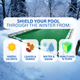 thumbnail image 2 of Swimline Hydrotools Supreme Guard Winter Pool Cover for 16x32 Ft Inground Pools, 2 of 7